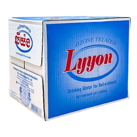 ទឹកសុទ្ធ Lyyon 1.5Lx12 (កេស) - ទឹកសុទ្ធ (Pure Water)