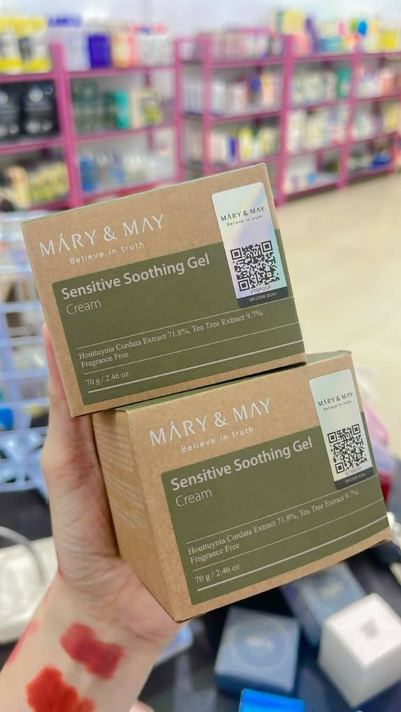 Mary & May Sensitive Soothing Gel Cream - Cosmetic Product