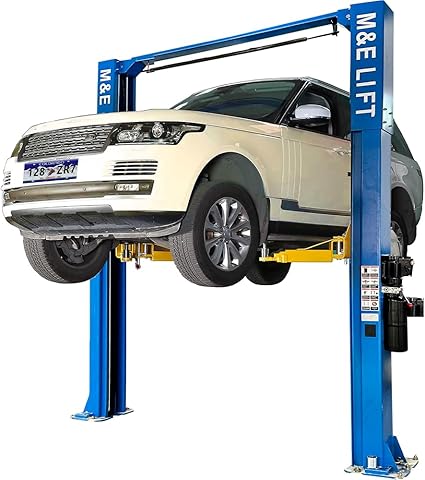 ME 2 Post Lift 11000lbs Two Post Lift Auto Lift Car Lift Hoist Equipment LM1100S - Tools