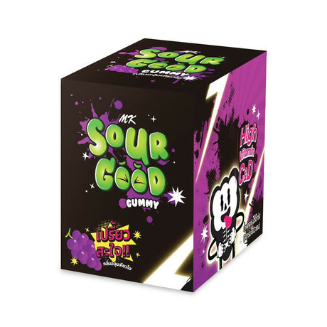 MK SOUR GOOD GUMMY - Grapes Flavour 24g - Sour Good Gummy