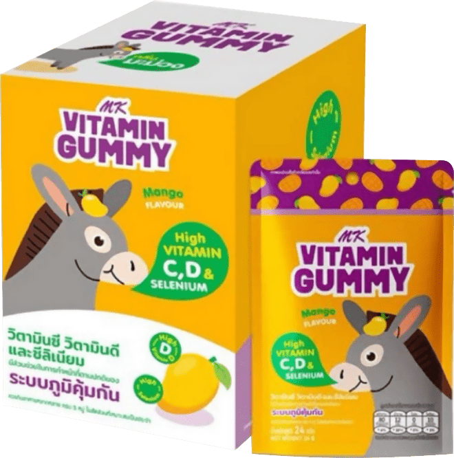 MK VITAMIN GUMMY - Mango Flavor 24g - Vitamin Gummy