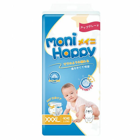 ខោរទឹកនោមស្លៀក Moni Happy XXXL 40pcs - ខោទឹកនោម (Diapers)