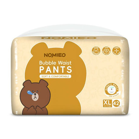 ខោទឹកនោម NOMIEO ស្លៀក XL 12 - 17KG 42pcs - ខោទឹកនោម (Diapers)