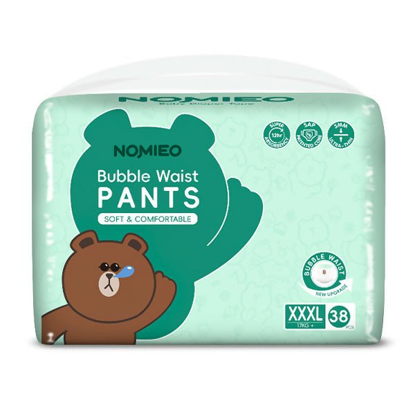 ខោទឹកនោម NOMIEO ស្លៀក XXXL 17KG+ 38pcs - ខោទឹកនោម (Diapers)