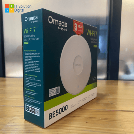 Omada EAP723 BE5000 Ceiling Mount Wi-Fi 7 Access Point - Networking Equipment