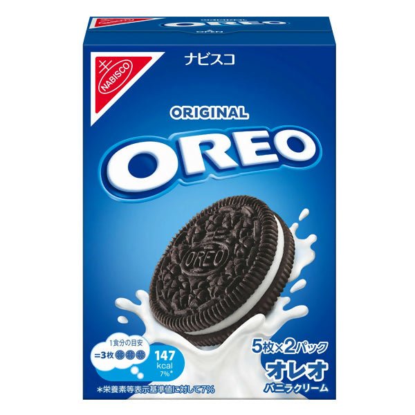 នំ Oreo vanilla cookies 98g - ស្ករគ្រាប់ & នំ (Candy & Cake)