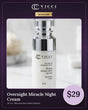 Overnight Miracle Cream Vicci / ក្រែមអព្ភូតហេតុសម្រាប់ប្រើពេលយប់ - Cosmetic Product