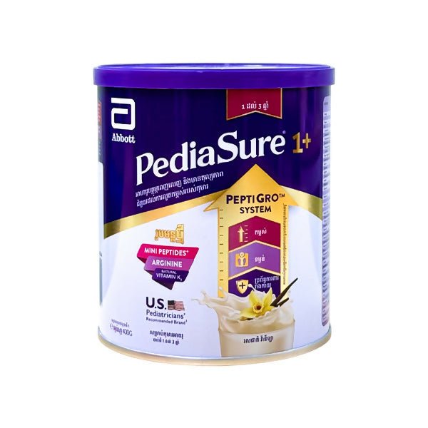 ម្សៅទឹកដោះគោ PediaSure Vanilla 400g (1y - 3y) - ម្ស៉ៅទឹកដោះគោ & ទឹកដោះគោទឹក (Milk Powder & Milk)