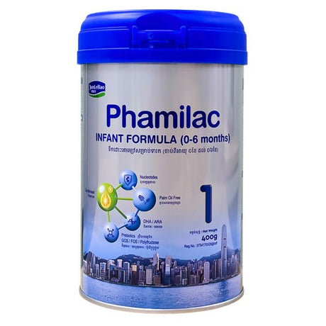 ទឹកដោះគោ Phamillac Stage 1 (400g) - ម្ស៉ៅទឹកដោះគោ & ទឹកដោះគោទឹក (Milk Powder & Milk)