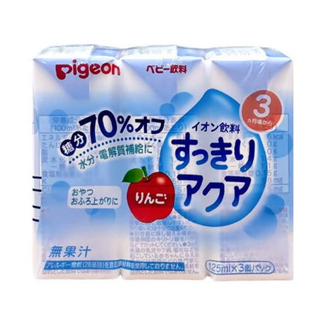 ទឹកផ្លែឈើក្មេង Pigeon Juice Apple 3pcs 3m+ - ទឹកផ្លែឈើ & អាហារក្មេង (Fruit juice & baby food)