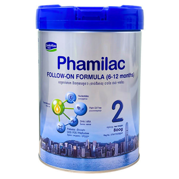 ទឹកដោះគោ Phamillac Stage 2 (800g)