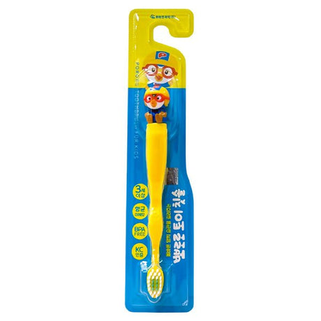 ច្រាសដុសធ្មេញក្មេង Pororo Brand 3y+ - ថ្នាំដុសធ្មេញកូនក្មេង មនុស្សធំ និងច្រាសដុសធ្មេញ (Baby Toothpaste, Adult Toothbrushes & Toothbrushes)
