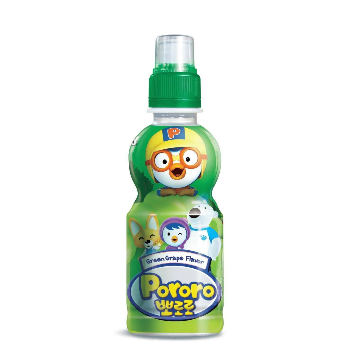 ទឹកផ្លែឈើ Pororo Green Grape Flavor Drink 235ml - ទឹកផ្លែឈើ & អាហារក្មេង (Fruit juice & baby food)