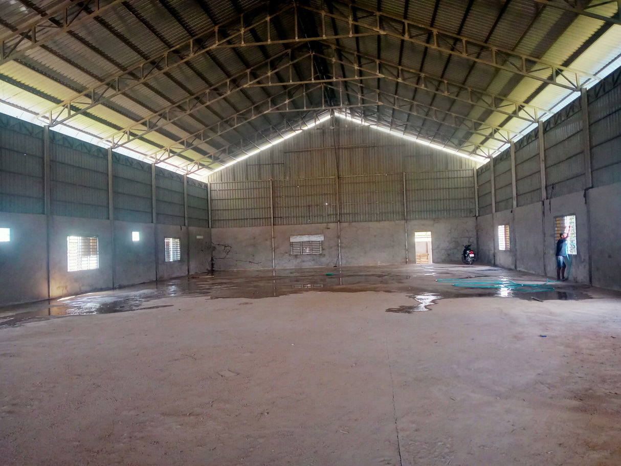 ? ឃ្លាំងស្តុកទំនិញសម្រាប់ជួលនៅខណ្ឌព្រៃព្នៅ - Real Estate - Rental Properties - Warehouse