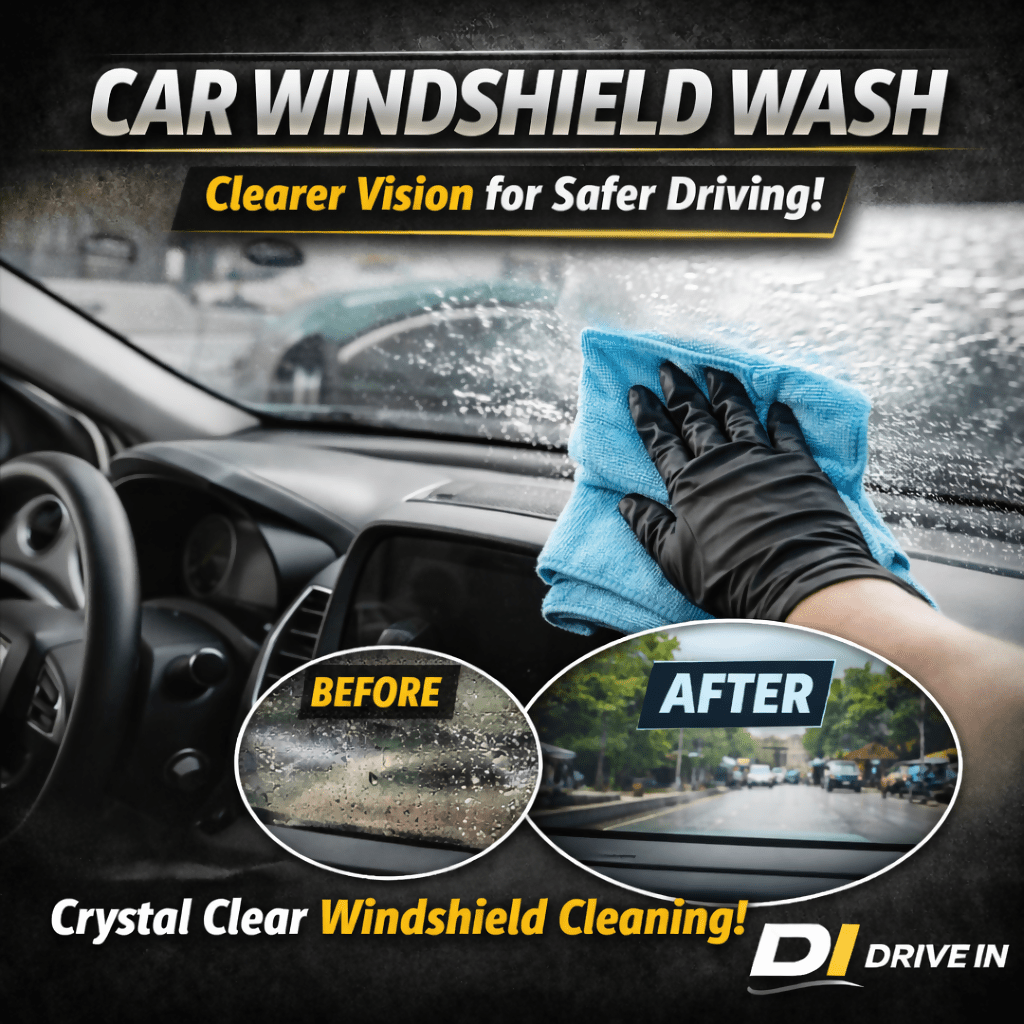 លាងសម្អាតកញ្ចក់រថយន្ត - Car Care Service