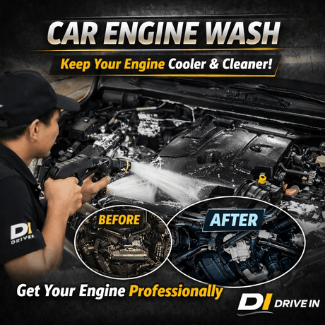 លាងសម្អាតម៉ាស៊ីនរថយន្ត - Car Care Service