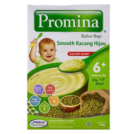 បបរម្សៅ Promina Smooth Kacang Hijau 6m+ - ម្សៅបបរ (Porridge Powder)