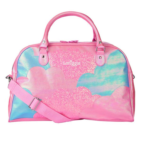 កាបូបយួរដៃ Smiggle 443392col:01 Weekender Bag Pink - កាបូប និងកាតាបក្មេង (Bags & Backpacks)
