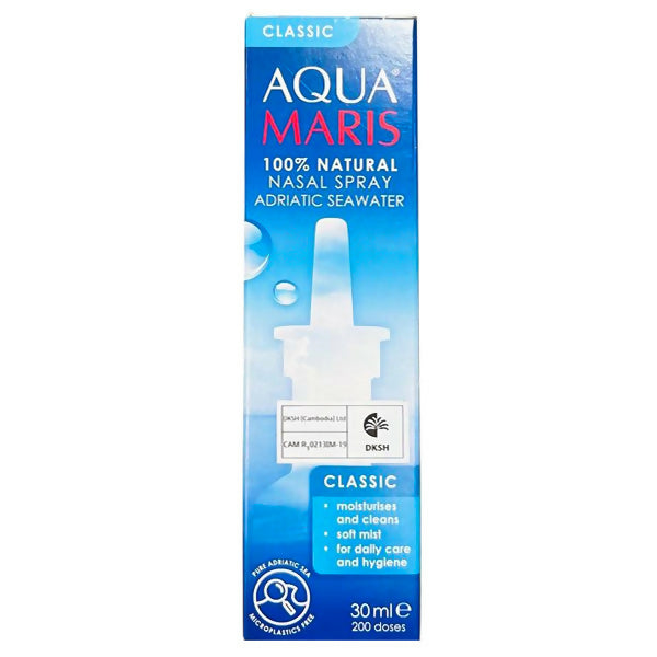 សេរ៉ូមប្រៃ Aqua Maris 6y+ Spray For Baby 30ml