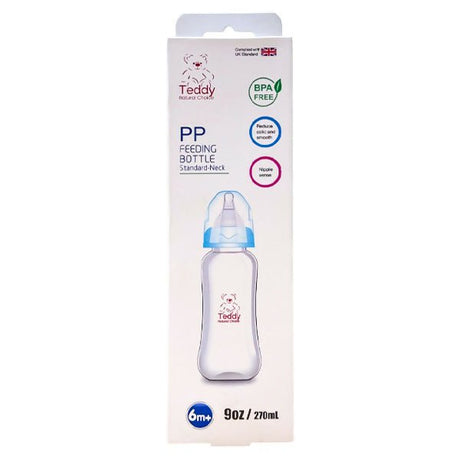 ដប Teddy 9oz PP Standard Neck Feeding Bottle - ដបដោះគោ ដបទឹក & ក្បាលប្តូរ (Milk Bottle Water Bottle & Changing Pads)