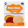 នំក្មេង Toddler Mum-Mum Organic Rice Biscuits Sweet Potato & Pomegranate - នំកូនក្មេង (Baby Cakes)