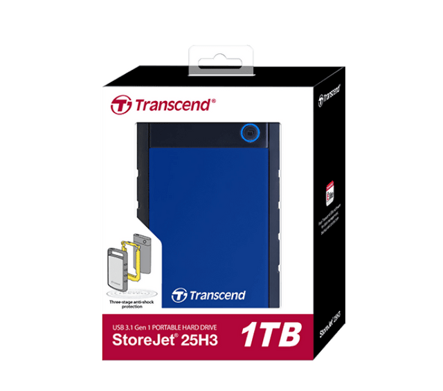 Transcend External StoreJet 25H3 - Computer Accessories