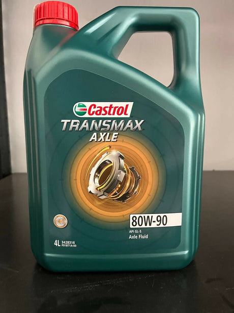ប្រេងប៉ុង Transmax Axle 80W/90 GL - 5 4L ម៉ាក Castrol - Automotive Parts