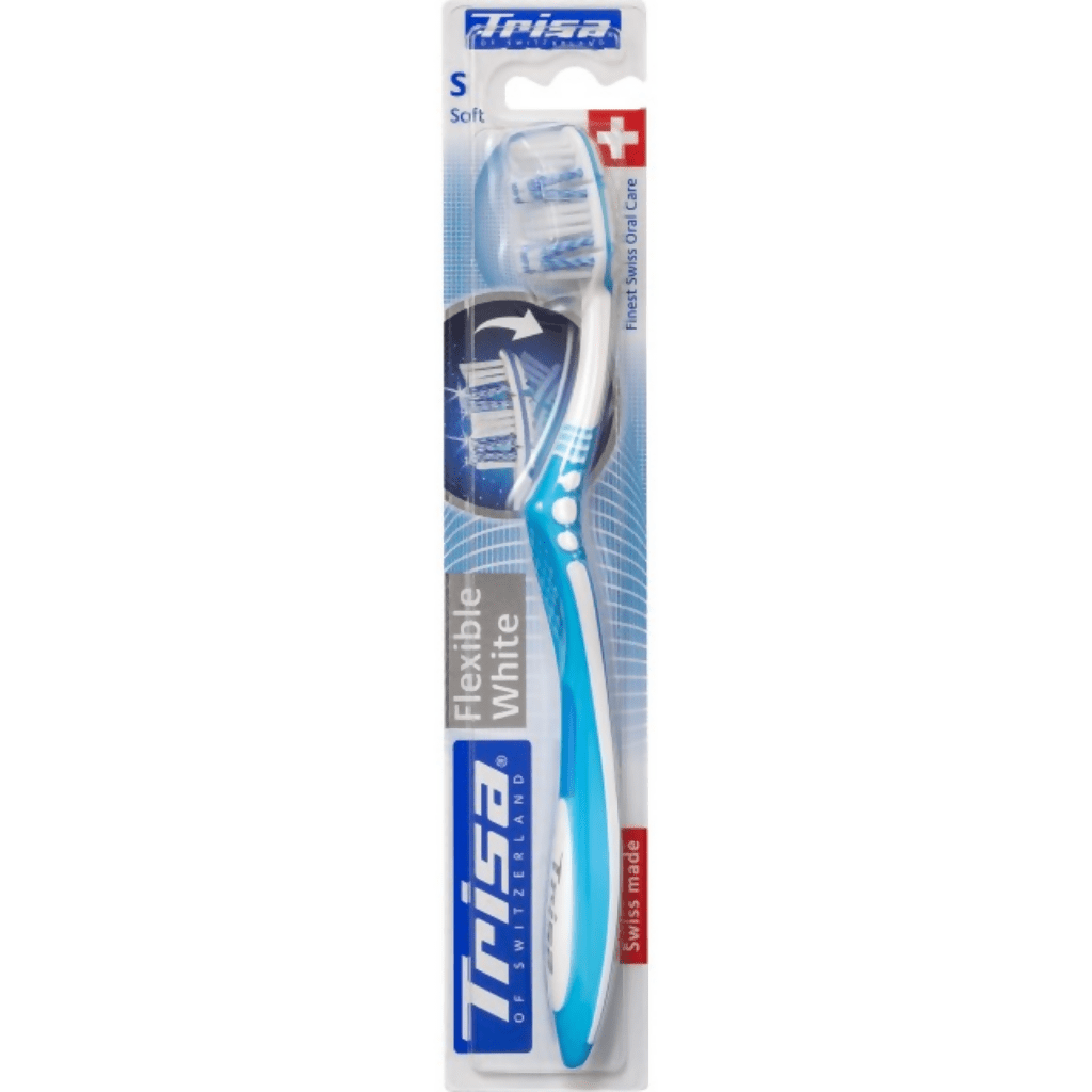 ច្រាសដុសធ្មេញ Trisa Flexible White Tb - Oral Care