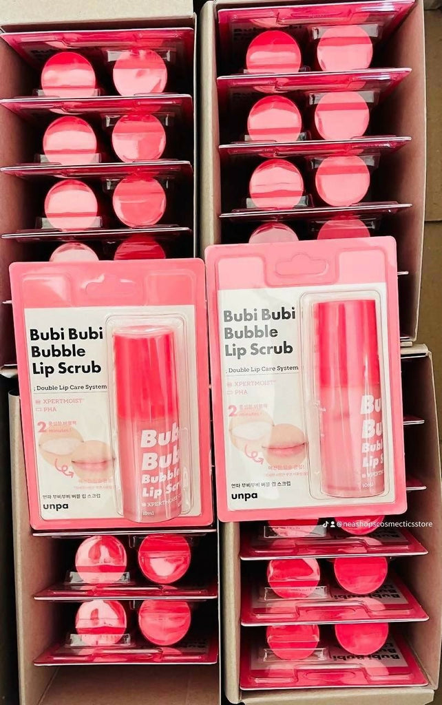 Unpa Bubi Bubi Bubble Lip Scrub - Cosmetic Product