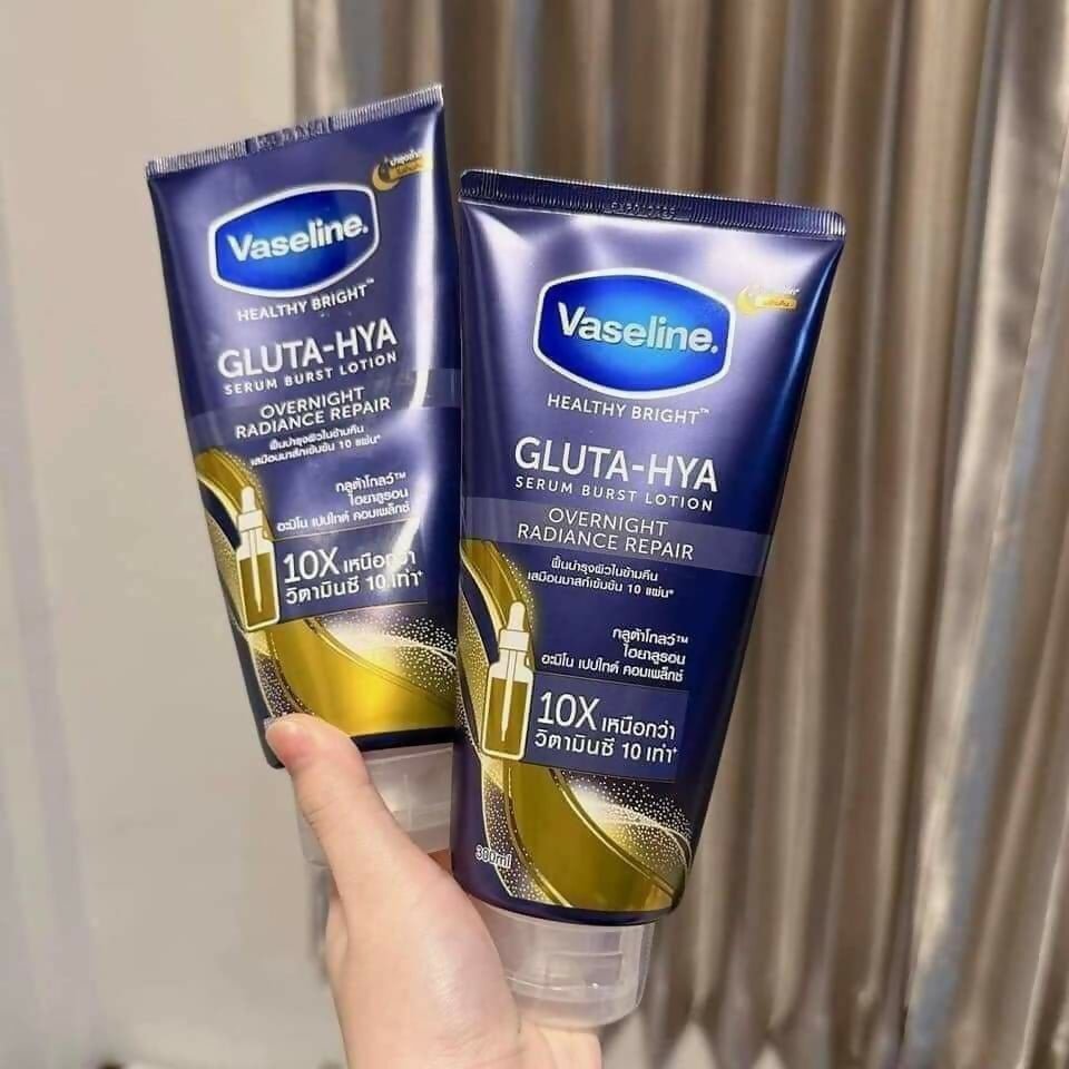 Vaseline Gluta - Hya Overnight Radiance Repair Serum - Cosmetic Product