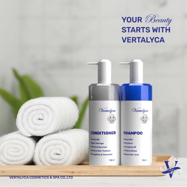 ឈុតសាប៊ូកក់សក់ Vertalyca Big Shampoo Set - Shampoo - Treatment