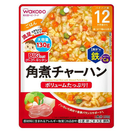 បបរក្មេង Wakodo Chinese Fried Rice With Stewed Pork & Egg 12m+ - អាហារក្មេង (Baby Food)