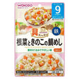 បបរក្មេង Wakodo Porridge Japanese Pilaf With Sea Bream Vegetables & Mushroom 9m+ - អាហារក្មេង (Baby Food)