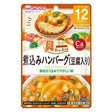 បបរក្មេង Wakodo Porridge With Stewed Tofu Hamburger Steak 12months+ - អាហារក្មេង (Baby Food)