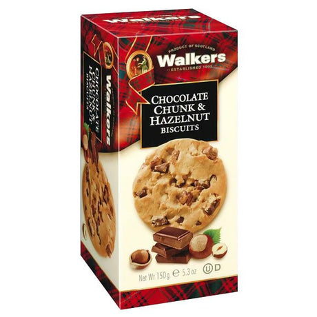 នំ Walker Chocolate Chunk & Hazelnut Biscui - ស្ករគ្រាប់ & នំ (Candy & Cake)