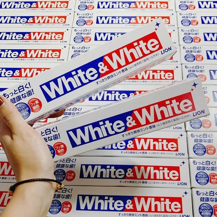 White & White Toothpaste - Cosmetic Product