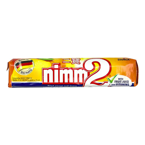 ស្ករគ្រាប់រសជាតិផ្លែឈើ Nimm2 6x24x50g
