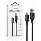 YESIDO CA126L 12W USB-A to Lightning Data & Charging Cable – 1 Meter - Charging Cable & Lightning Data