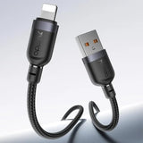 Yesido CA132L 12W 2.4A USB to 8 Pin Charging Data Cable, Length:1.2m - Charging Cable & Lightning Data