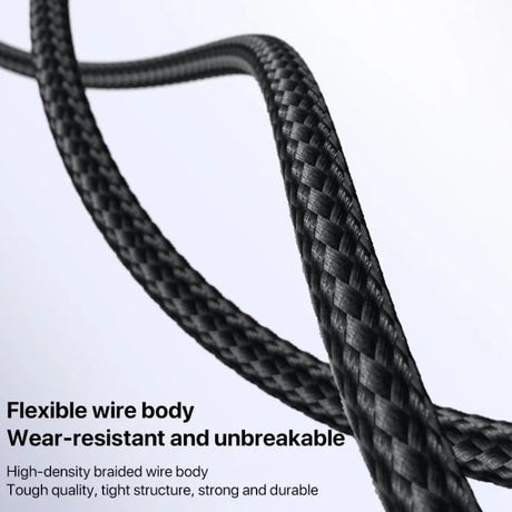 Yesido CA132L 12W 2.4A USB to 8 Pin Charging Data Cable, Length:1.2m - Charging Cable & Lightning Data