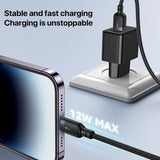 Yesido CA132L 12W 2.4A USB to 8 Pin Charging Data Cable, Length:1.2m - Charging Cable & Lightning Data