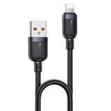 Yesido CA132L 12W 2.4A USB to 8 Pin Charging Data Cable, Length:1.2m - Charging Cable & Lightning Data
