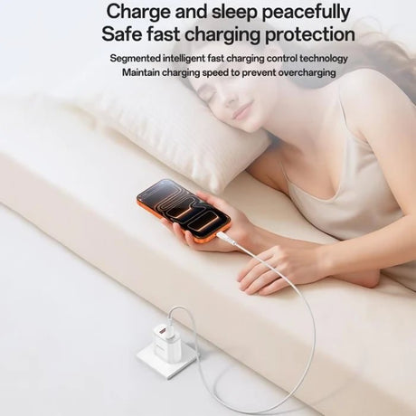 Yesido YC17U 12W 2.4A USB Dual Ports Charger Set with 1m USB to Type-C Data Cable - Charger