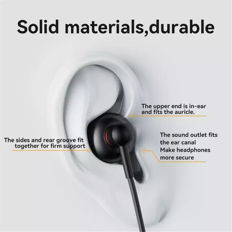 Yesido YH47 3.5mm Wired Earphone Built-in Microphone HiFi Sound Headset - Earphones