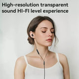 Yesido YH49 Type-C Digital Earphones Lossless Audio Wired Earbuds - Earphones