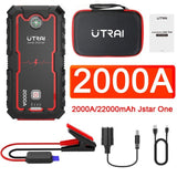 UTRAI 2000A Jump Starter Power Bank Portable Charger Starting Device For 8.0L/6.0L Emergency Car Battery Jump Starter -