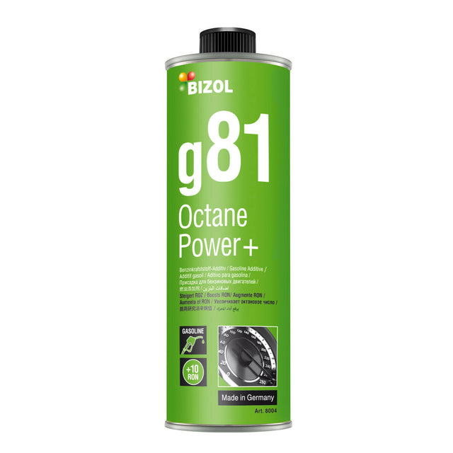 ប្រេងជំនួយ BIZOL Octane Power+ g81បង្កើនថាមពលសាំងរហូតដល់ ១០ (RON) ការពារសំណឹកស៊ូប៉ាប់ កាត់បន្ថយសម្លេងម៉ាស៊ីន - Additive