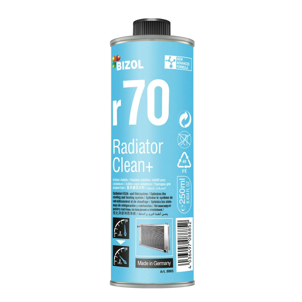 ប្រេងជំនួយ BIZOL Radiator Clean+ r70 - សម្អាតនិងការពារប្រព័ន្ធត្រជាក់ - Additive