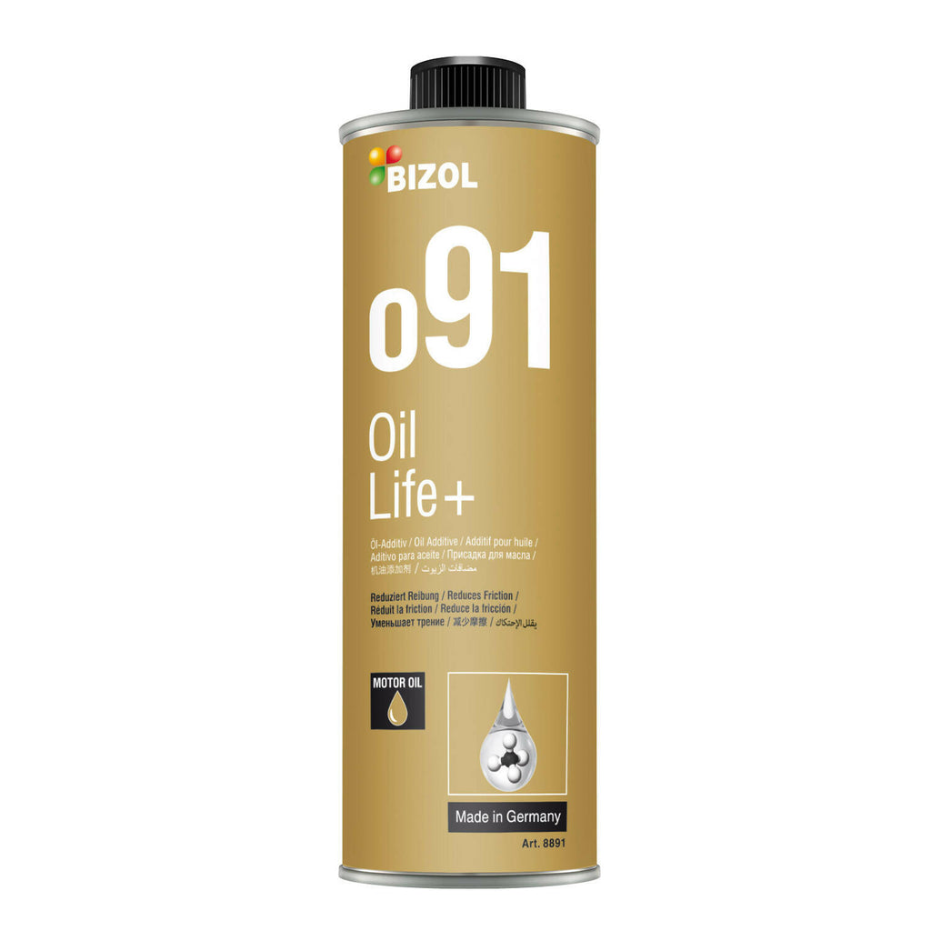 ប្រេងជំនួយ BIZOL Oil Life+ o91 - ពន្យាអាយុកាលប្រេងម៉ាស៊ីនឱ្យនៅស្រស់ថ្មី - Additive