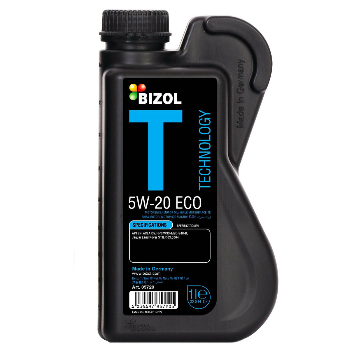 ប្រេងម៉ាស៊ីន BIZOL Technology 5W-20 ECO - Car Motor Oil